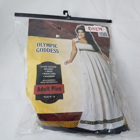 California Costumes Olympic Goddess New Adult Plus 16-18 - Picture 6 of 16